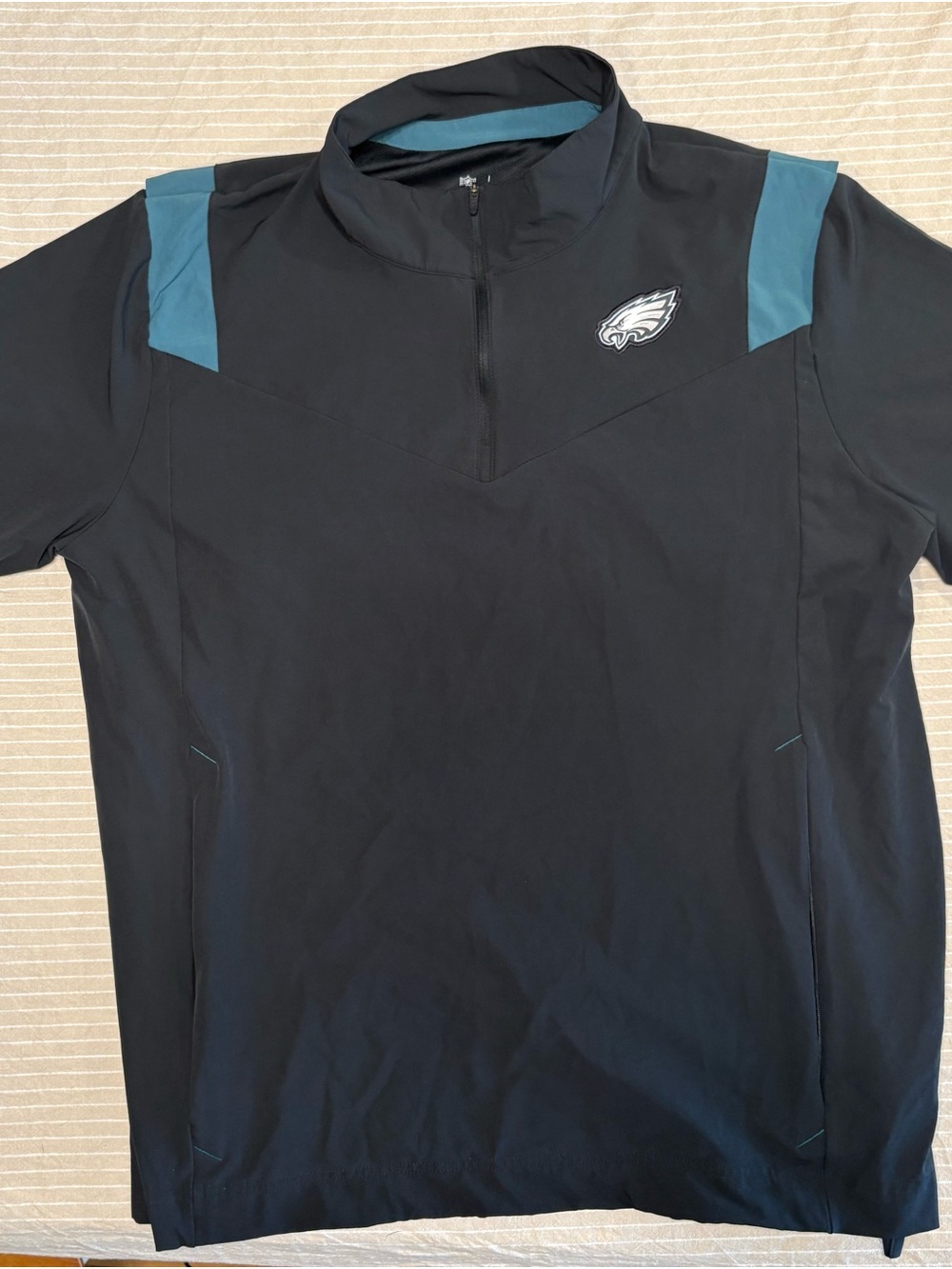 Philadelphia Eagles Nike Quarter-Zip Pullover